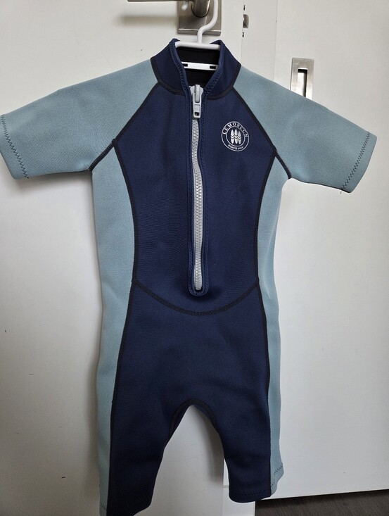Other - Children's Shorty Neoprene Wetsuit - Navy & Light Blue
